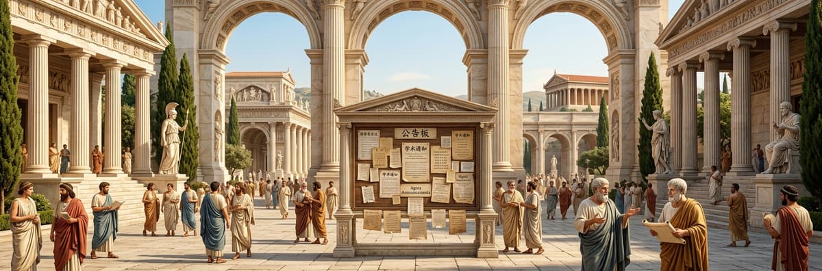 雅典学院 ｜ The School of Athens
